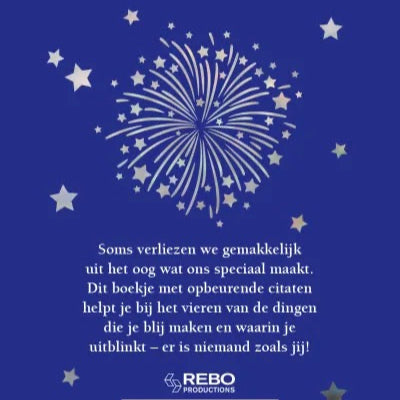 Boekje Never lose your sparkle