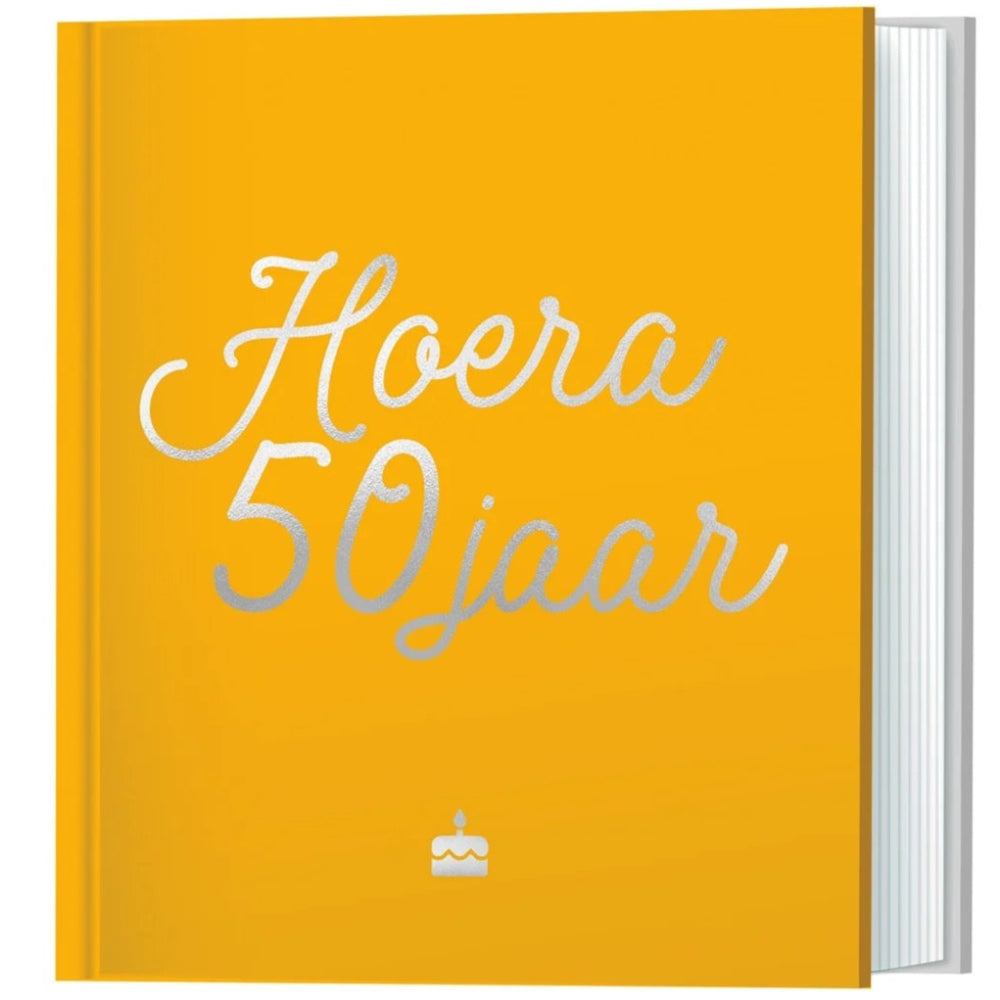 Hoera 50 voorzijde