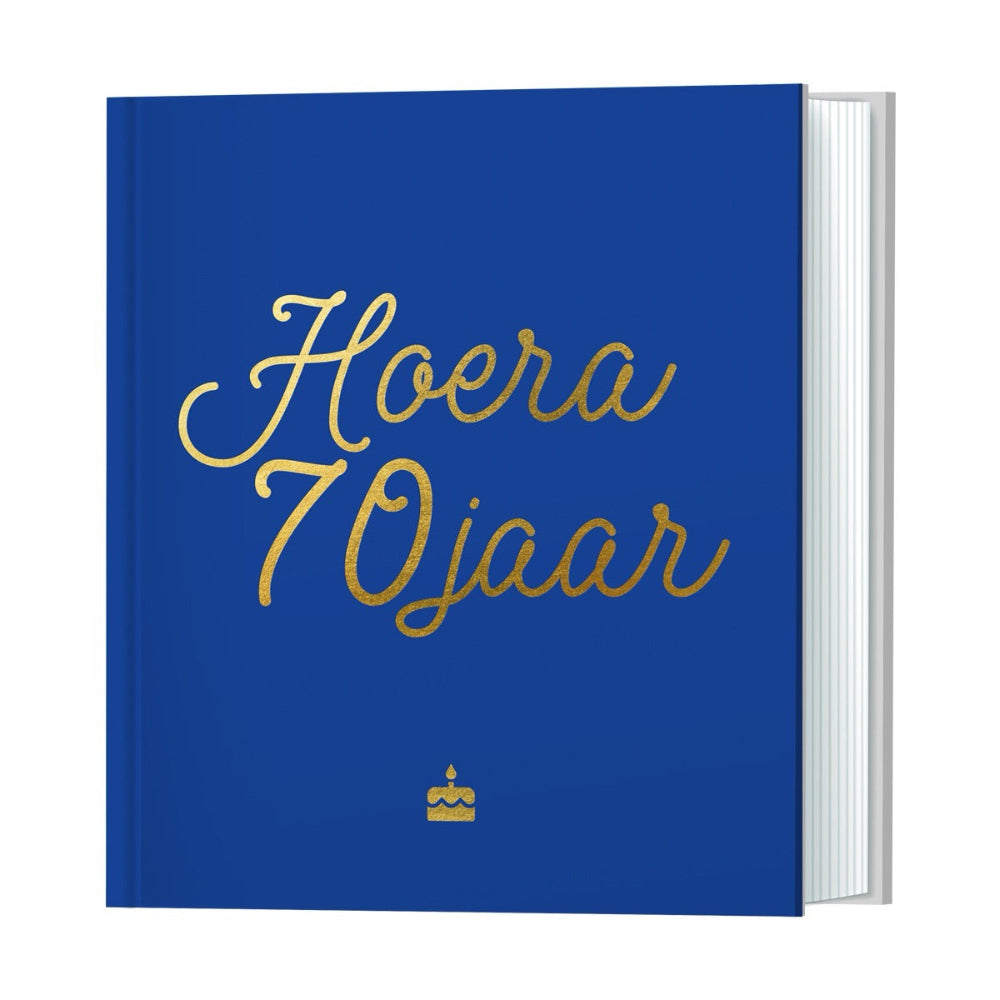 Hoera 70 voorzijde