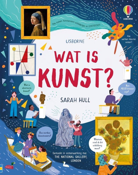 Kinderboek Wat is kunst?