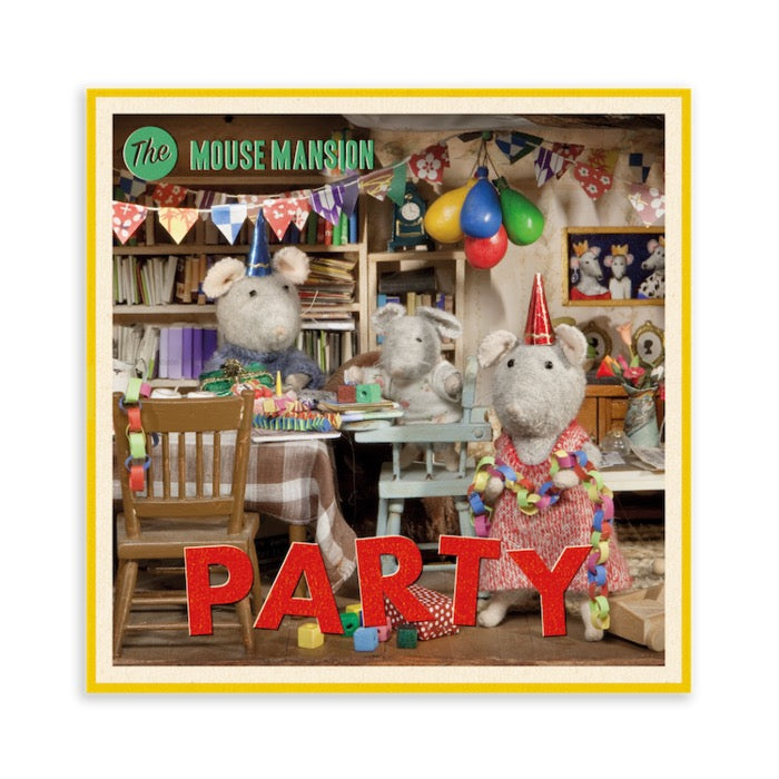 Muizenhuis kaartenset baby, Kerst en Party