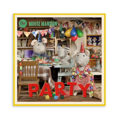 Muizenhuis kaartenset baby, Kerst en Party
