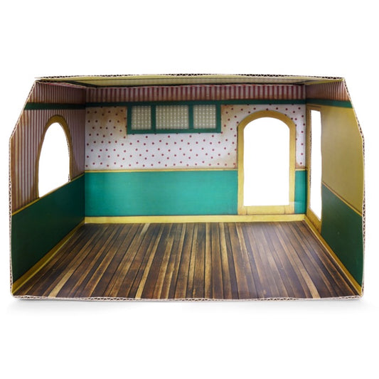 Muizenhuis kartonnen speelhuis