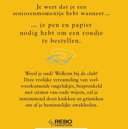 Boekje Seniorenmomentjes
