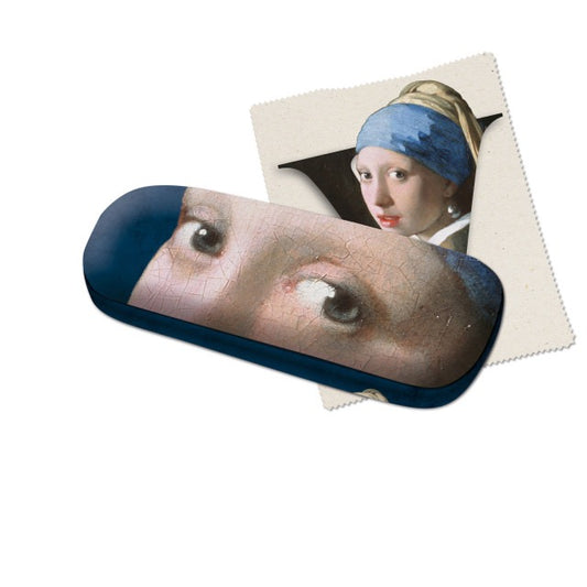 Brillenkoker met bijpassend brillendoekje