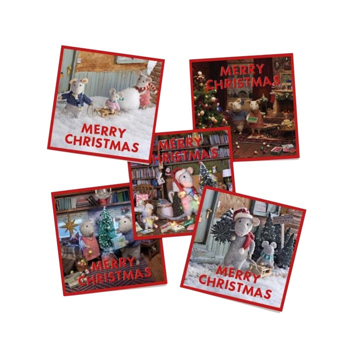 Muizenhuis kaartenset baby, Kerst en Party