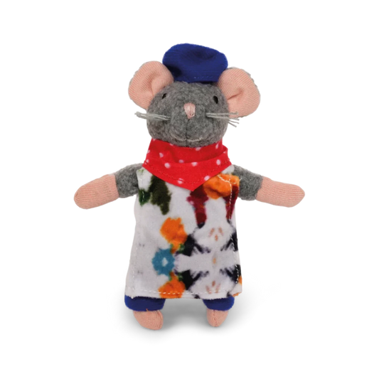 Muizenhuis knuffeltje kunstenaar